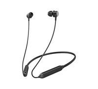 Lenovo Audio HE15 Wireless Earphones for Sports, 12 Hours Playtime, Bluetooth 5.0, Microphone, IPX5 Sweat and Water Resistant for Gym, Running, Yoga, Cycling, Black