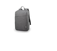 Lenovo B210 Sac à dos 15.6" Gris - Polyester, 340x150x455mm, Poche frontale, Résistant poussière/rayures, Ref 4X40T84058