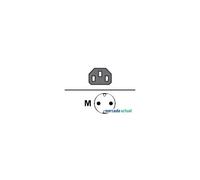 Lenovo - Câble d'alimentation - power CEE 7/7 (M) pour power IEC 60320 C13 - CA 250 V - 2.8 m - Europe - pour ThinkSystem DE4000H Hybrid; SD630 V2; SR250 V2; SR250 V3; ST250 V2; ST250 V3; ST50 V2