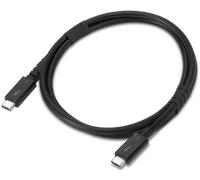 Lenovo Câble Lenovo Thunderbolt5 USB-C vers C 1 m - 4X91U94411 Noir