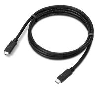 Lenovo Câble Lenovo USB 20 Gb, s USB?C vers USB?C 1,5 m - 4X91U92143 Noir