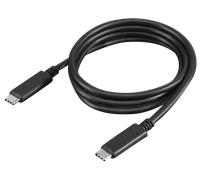 Lenovo Câble USB-C Lenovo 1 m - 4X90U90619 Noir