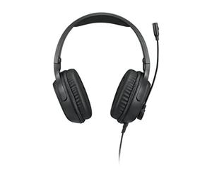 Lenovo Casque de Jeu IdeaPad Gaming H100 Filaire avec Micro Omnidirectionnel Pilotes 50 mm Simili Cuir, Confort, Communications claires GXD1C67963