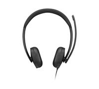 Lenovo Casque VoIP filaire 5000 - Certification Microsoft Teams - Stéréo - USB Type A, USB Type C - Filaire - 32 Ohm - 20 Hz à 20 kHz - Over-the-head - Binaural - Supra-aural - Câble 1.9m - Noise Red