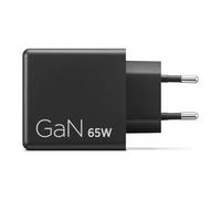 Lenovo Chargeur double USB-C 65 W GaN noir