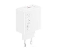 Lenovo Chargeur double USB-C 65W GaN Lenovo - G0A6065WEU Blanc