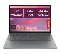 Lenovo Chromebook 14 WUXGA MediaTek Kompanio 540 4 Go 64 Go eMMC Noir gris