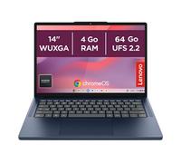 Lenovo Chromebook 14M8911 – Kompanio 540 2,6 GHz – 4 Go RAM, 64 Go, 14" 1920x1200 – bleu cosmique