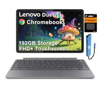 Lenovo Chromebook Duet Gen 9 11" FHD+ 2-en-1 Tablette tactile ordinateur portable (8 cœurs MediaTek Kompanio 838, 4 Go, 128 Go de stockage (64 Go + 64 Go SD), clavier amovible) Webcam 8 MP, IST HUB