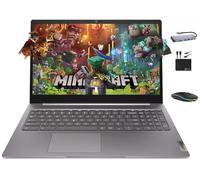 Lenovo Chromebook Flagship Ordinateur portable FHD 15,6" pour étudiant en affaires, Intel Celeron N4500, 4 Go de RAM, 320 Go de stockage (64 Go eMMC + carte 256 Go), WiFi 6, batterie longue, système