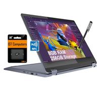 Lenovo Chromebook Flex 3i 15.6 FHD Écran tactile 2 en 1 Ordinateur portable (Intel Pentium N6000, 8 Go de RAM, 256 Go de stockage (128 Go eMMC + carte SD IST 128 Go)), étudiant et école, webcam, NFC,