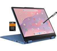 Lenovo Chromebook IdeaPad Flex 3 11,6" HD 2 en 1 à écran tactile (MediaTek MT8183 8 cœurs, 4 Go de RAM, 64 Go eMMC, stylet, webcam) - Ordinateur portable convertible pour éducation à domicile - Stylo