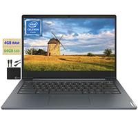 Lenovo Chromebook Ordinateur portable de 14 po, processeur Intel Celeron N4020 Dual-Core, jusqu'à 2,80 GHz, 4 Go de RAM, 64 Go eMMC, WiFi, Webcam, 10 heures de batterie, système d'exploitation chromé,