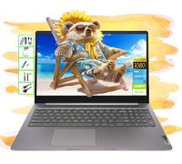 Lenovo Chromebook | Ordinateur portable FHD 15,6" | 4 Go de RAM | 64 Go SSD & 64 Go de carte et SSD portable de 128 Go | Processeur Intel 2 cœurs | Webcam | USB-C | Wi-Fi | Bluetooth | Ultra portable