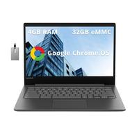 Lenovo Chromebook S330 Ordinateur portable professionnel HD 14", processeur MediaTek MT8173C, carte graphique intégrée MediaTek, RAM LPDDR3 4 Go, eMMC 32 Go, Wi-Fi 5, webcam HD, Chrome OS, noir, carte