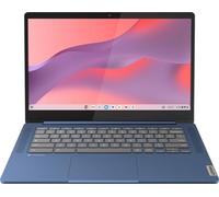Lenovo Chromebook Slim 3 14" FHD Écran tactile Ordinateur portable, MediaTek Kompanio 520 8 cœurs, 4 Go de mémoire, 64 Go de stockage eMMC, Wi-Fi 6, Bluetooth, Webcam, lecteur de carte microSD