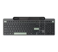 Lenovo - Clavier - auto-rechargeable - sans fil - Bluetooth 5.1 - QWERTY - Espagnol - noir - boîtier marron Noir