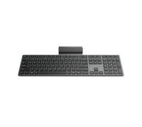 Lenovo Clavier sans Fil Moderne 700, dongle 2,4 GHz et Double Connexion Bluetooth, cryptage AES-128, autonomie de la Batterie de 36 Mois, Gris Luna