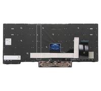 Lenovo 5N20V43770 - Ersatztastatur Notebook - hinterleuchtet - Französisch - Schwarz - für ThinkPad P14s Gen 1 20S4, 20S5; T14 Gen 1 20UD, 20UE