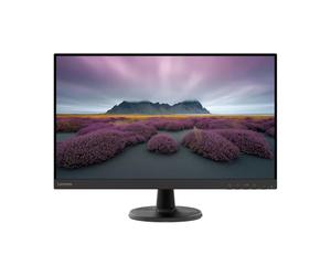 Lenovo D27-40, VA FHD 27" (1920 x 1080) / Plat / 3 côtés sans Bordure/VGA, HDMI 1.4, Sortie Audio / 75 Hz / 4 ms / 250 nits / 72% NTSC/Tilt/LBL