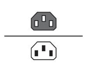 Lenovo DCG Jumper Cord 1 m 13 A/100-250 V C13 vers C14