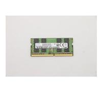 Lenovo - DDR4 - module - 16 Go - SO DIMM 260 broches - 3200 MT/s / PC4-25600 - mémoire sans tampon - non ECC - FRU - pour ThinkCentre M60; M90; ThinkPad E15 Gen 2; P14s Gen 1; ThinkStation P340; V50a-