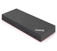 Lenovo Dock Gen 2, Without AC Adapter 03X7538, Wired, Thunderbolt, FRU03X7538, 1037365 (03X7538, Wired, Thunderbolt 3, 3.5 mm, 10,100,1000 Mbit/s, Black)