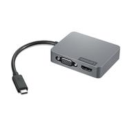 Lenovo 4X91A30366 station d'accueil Avec fil USB 2.0 Type-C Gris