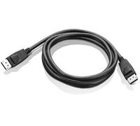 Lenovo DP-DP, 1.8m 1,8 m DisplayPort Noir