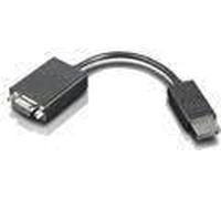 Lenovo DP to VGA Video dongle DisplayPort - VGA, 0.2 m, 03T6553 (DisplayPort - VGA, 0.2 m, VGA, DisplayPort, Male, Male, 1920 x 1200 WUXGA)