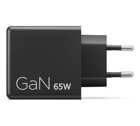 Lenovo Dual - Adaptateur secteur - GaN - CA 100/240 V - 65 Watt - connecteurs de sortie : 2 - noir