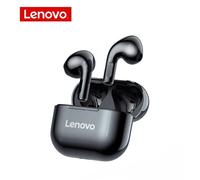 Lenovo-Écouteurs Bluetooth sans fil LP40 TWS,Écouteurs,Basse,Contrôle tactile,Stéréo,Réduction du bruit,Longue veille,Choix d'origine,Bluetooth 5.0 - Type WHITE