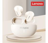 Lenovo-Écouteurs intra-auriculaires sans fil LP19,écouteurs Bluetooth 5.1,casque de sport TWS,microphone HD,écouteurs pour touristes,2023 - Type LP19 Beige
