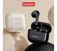 Lenovo-Écouteurs sans fil LP40 II, Bluetooth 5.3, TWS, Réduction du bruit, Contrôle tactile, Synchronisation des écouteurs, Casque sport, Original Black Beige