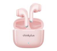 Lenovo-Écouteurs sans fil LP40 Pro TWS,Bluetooth 5.1,réduction du bruit du sport,casque tactile,250mAh,mis à niveau - Type Rose