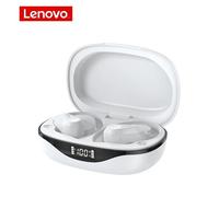 Lenovo-Écouteurs sans fil LP75 Sports avec micro,contrôle des boutons,affichage de l'alimentation LED,son stéréo HiFi,casque Bluetooth 5.3 TWS - Type WHITE #A
