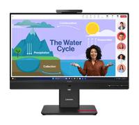 Lenovo Moniteur ThinkVision T24D-4v 23,8" Full HD IPS Webcam Docking USB-C Noir 64B7UAT1EU