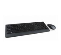 Lenovo Ensemble clavier et souris Professionnels 4X30H56806 Sans fil 2.4 GHz AZERTY Noir