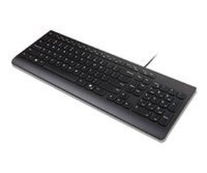 Lenovo Essential - clavier - disposition des zones 2,5 - AZERTY - Français - noir Périphérique d'entrée