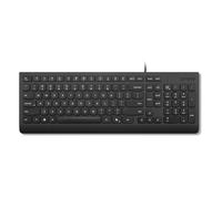 Lenovo Clavier filaire Essential 4Y41R64633 – USB-A QWERTY US 100% noir touche Copilot