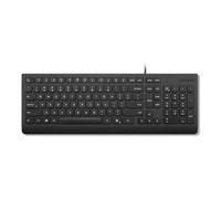 Lenovo Clavier filaire Essential 4Y41R64633 – USB-A QWERTY US 100% noir touche Copilot