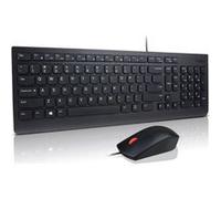 Lenovo Kit clavier et souris 4X31R64414 filaire – disposition allemande (QWERTZ) – noir