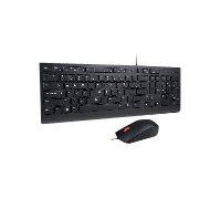 Lenovo Essential Wired Combo - Ensemble clavier et souris - USB - Allemand