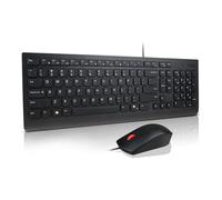 Lenovo 4X31R64414 filaire Kit souris + clavier allemand, QWERTZ noir