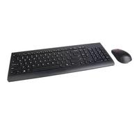 Lenovo Essential Wireless Combo - Ensemble clavier et souris - sans fil - 2.4 GHz - Français - ThinkRed