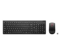 Lenovo Essential Wireless Combo Gen 2 sans fil Kit souris + clavier allemand, QWERTZ noir