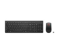 Lenovo Ensemble clavier et souris Essential Wireless Combo Gen 2 sans fil 2,4 GHz QWERTZ noir