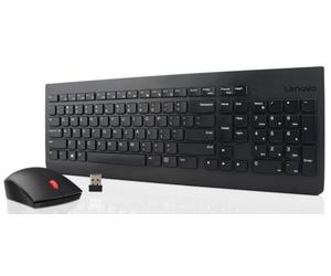 Lenovo Essential Wireless Combo - Keyboard - 1.200 dpi - QWERTY - Noir