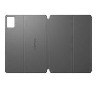 Lenovo Étui Folio pour Idea Tab – Polyuréthane/Polycarbonate, Anti-chocs, Porte-stylos, Gris Lune