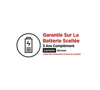 Lenovo - Extension de garantie batterie scellée 3 ans - 1 licence - Service sur site, pièces incluses - Pour PC ultra-fins RapidCharge non-CRU